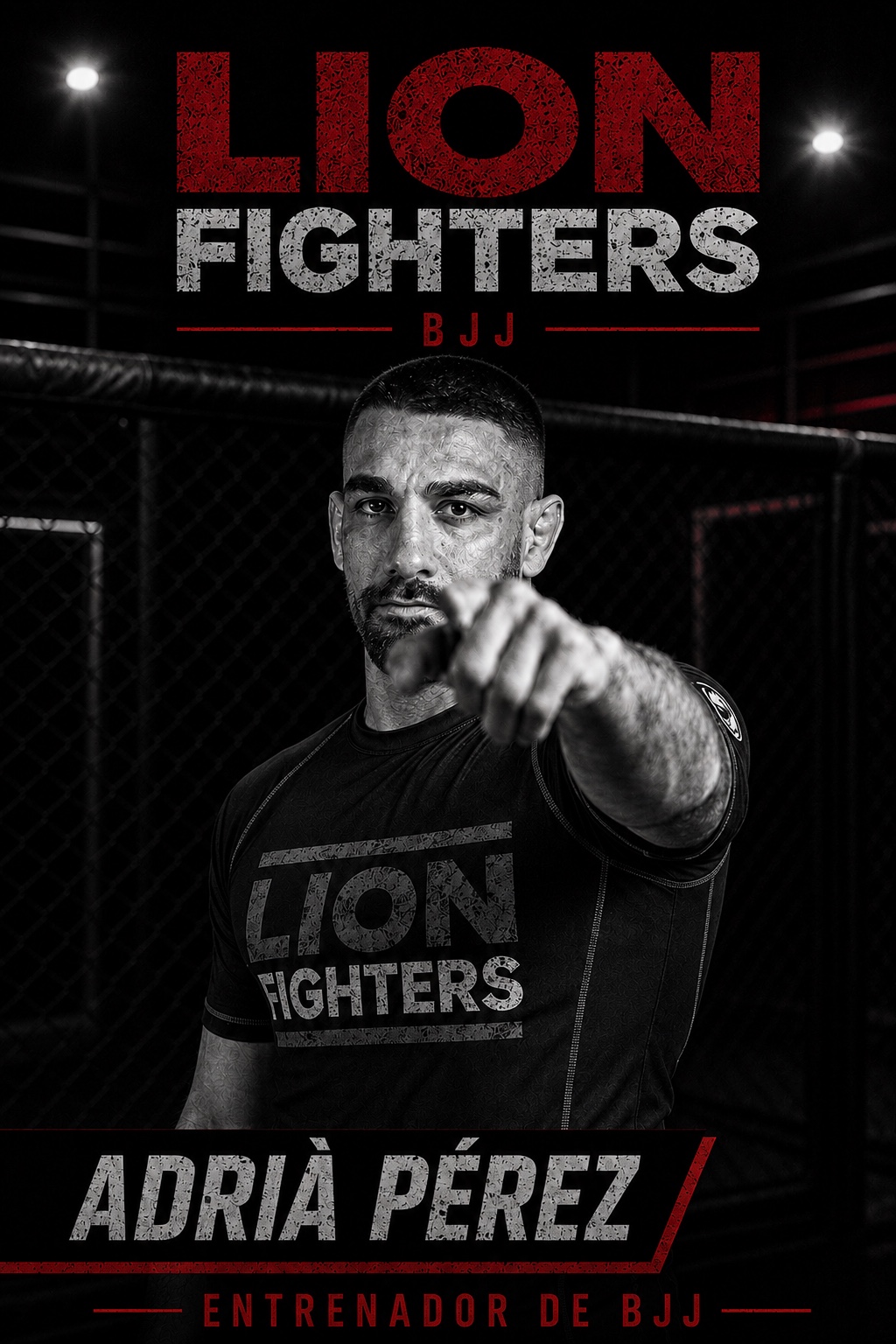 Adrià Pérez, entrenador de BJJ