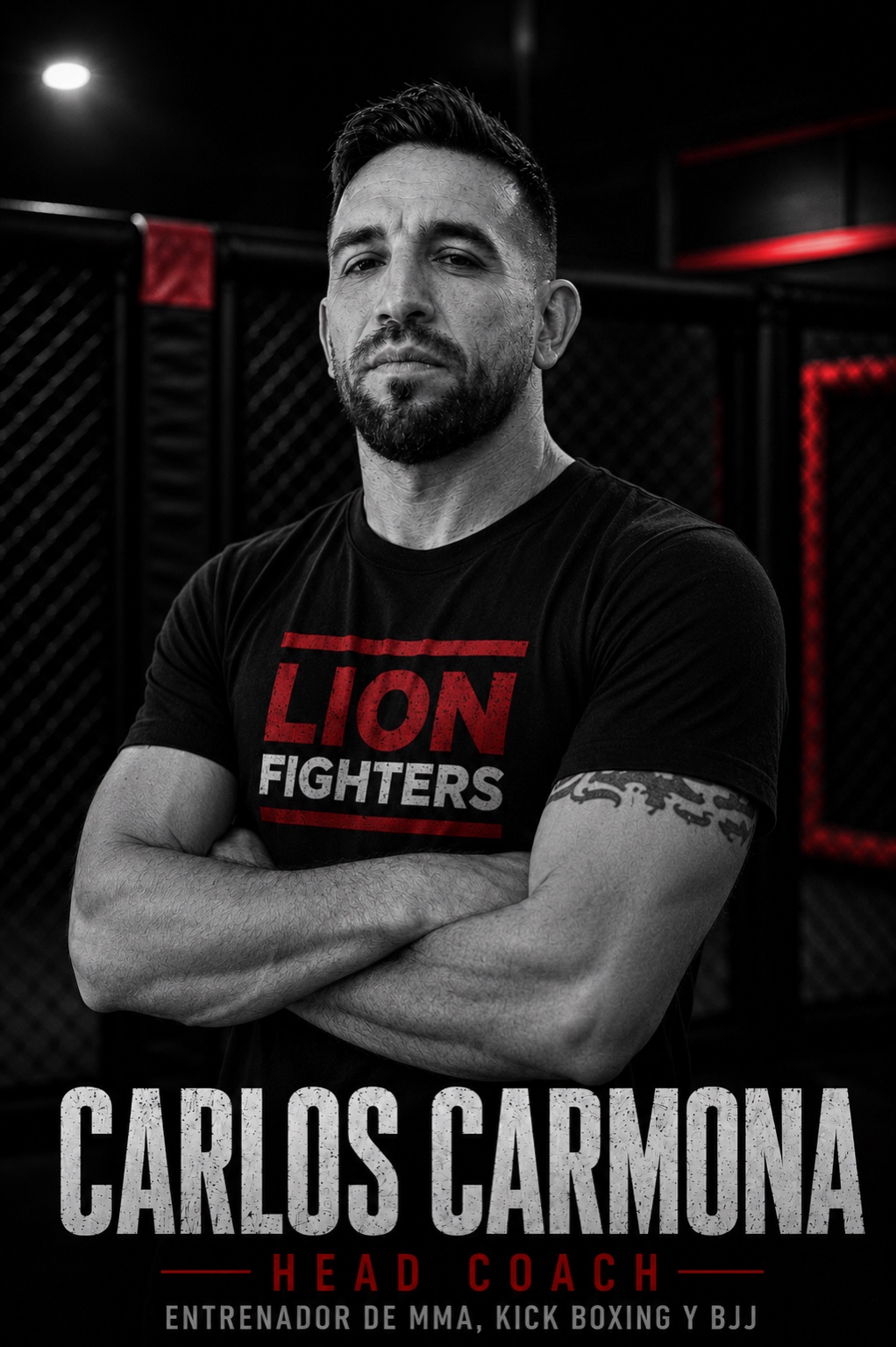 Carlos Carmona, Head Coach de Lion Fighters