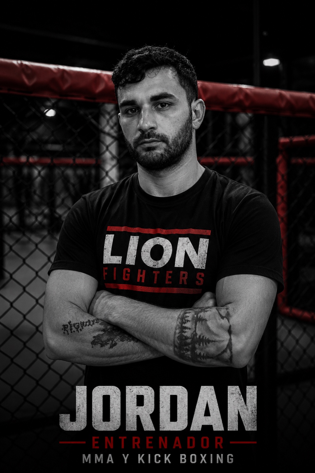 Jordan, entrenador de MMA y Kick Boxing