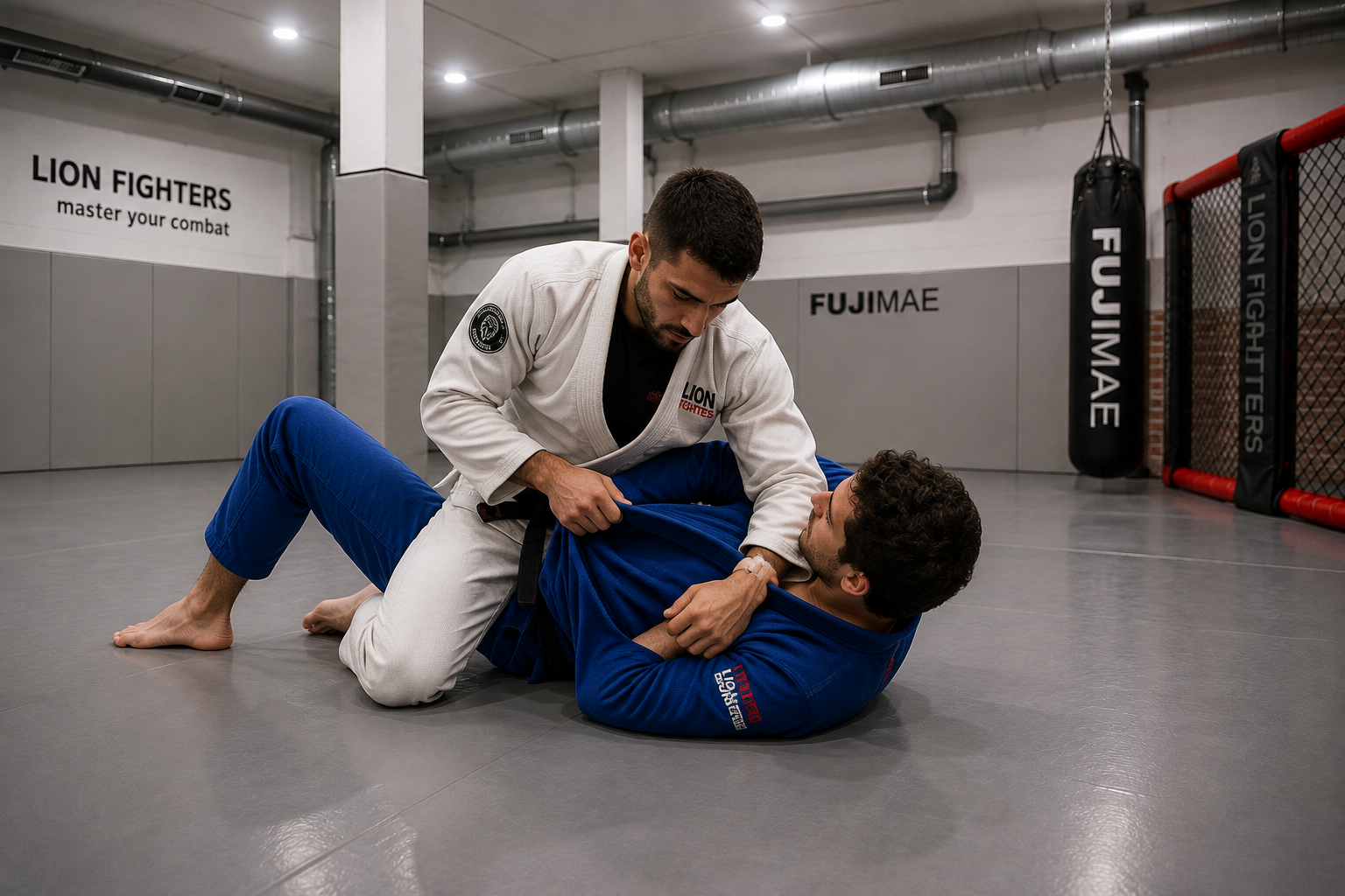BJJ en Cornellà en Lion Fighters