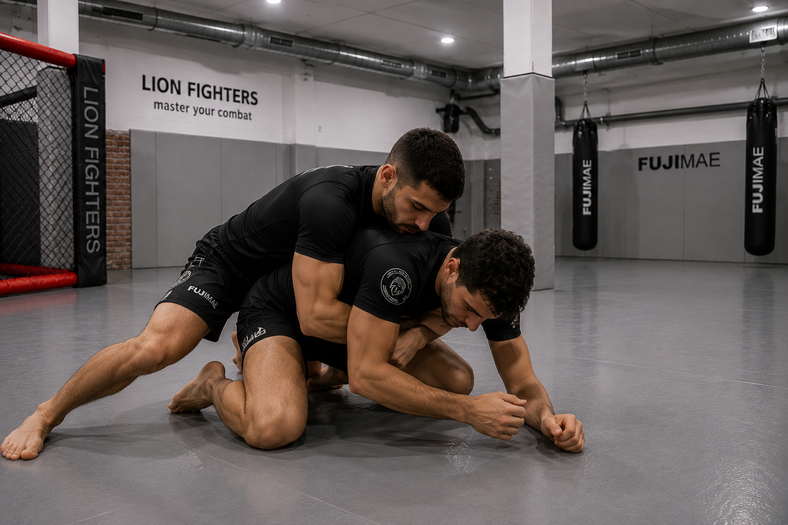 Grappling en Cornellà en Lion Fighters