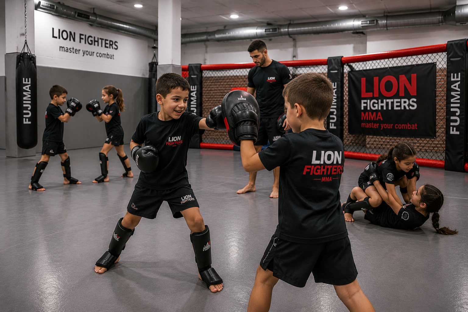 Clases infantiles en Lion Fighters